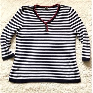 Talbots cotton sweater